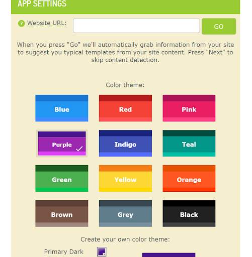 Free App Creator screenshot 2