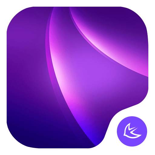 Purple-APUS Launcher theme 194.0.1001