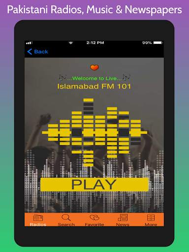 Pakistani Radios, Free Music & Pakistani Newspaper screenshot 17