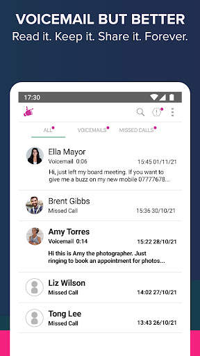 Hullomail Voicemail screenshot 2