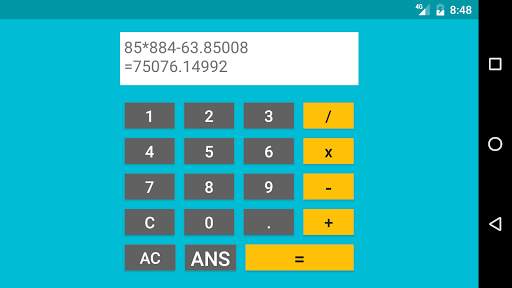 Free Calculator CalCu. screenshot 5