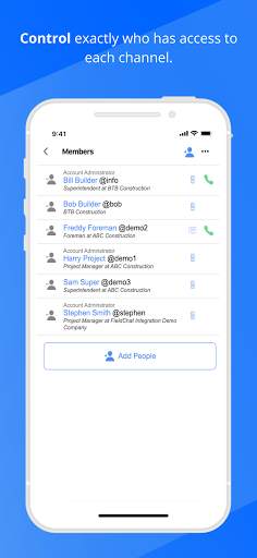 FieldChat – Construction Communication Software screenshot 3