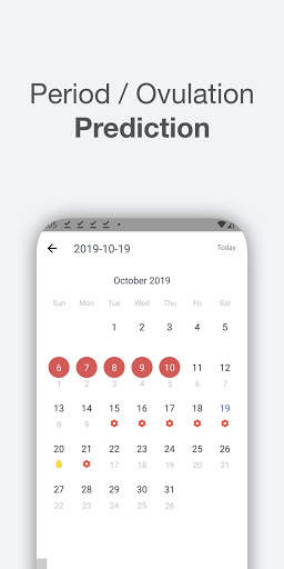Woman Calendar - Period Tracker Ovulation Calendar screenshot 4