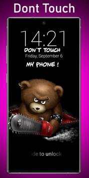 Dont Touch My Phone Lock Screen   Wallpapers screenshot 3