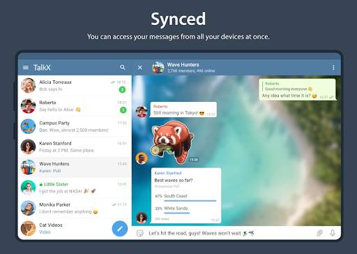 TalkX Messenger screenshot 8