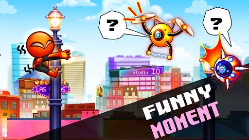 Super Swing Man: City Adventure screenshot 2