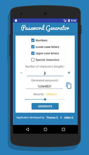 Password Generator screenshot 1