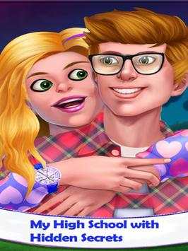 High School Girl Love Story - Crush Secret Affair screenshot 2