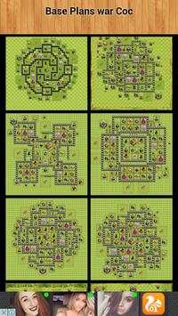 Base Plans War Coc screenshot 1