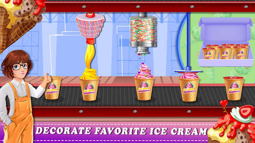 Ice Cream Dessert Factory: Ice Popsicle Game screenshot 1