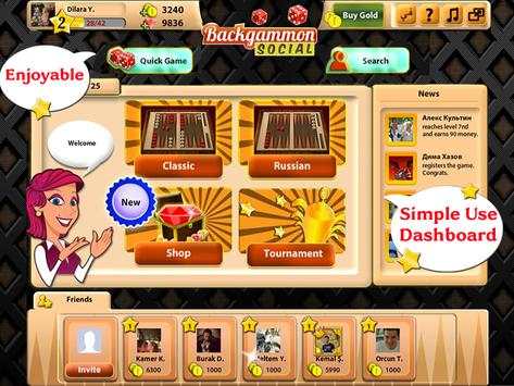 Backgammon Social - Tavla Beni screenshot 14