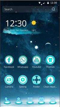 Galaxy Sci-Fi Launchr Theme screenshot 1