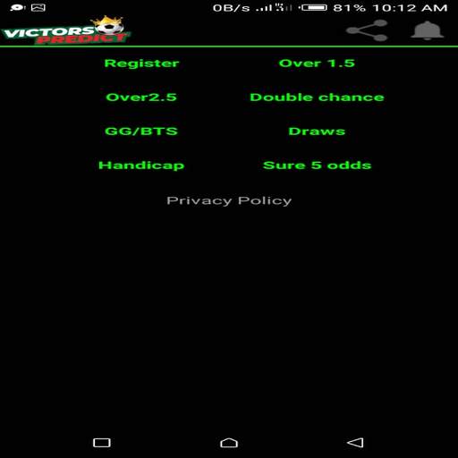 Victor prediction app & Victor predict 3 تصوير الشاشة