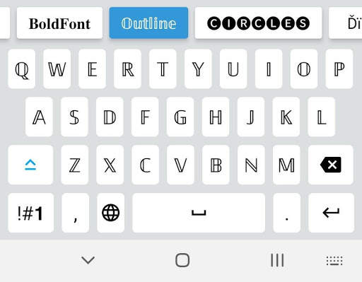 Fonts Emojis Keyboard स्क्रीनशॉट 2