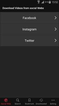 Video Downloader screenshot 1
