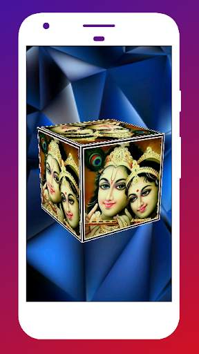 Radha krishna 3D live Wallpaper 7 تصوير الشاشة