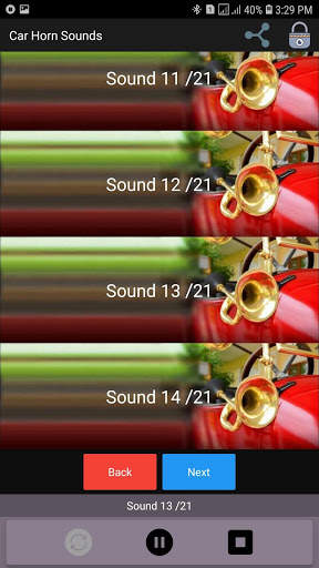 Car Horn Sounds скриншот 2