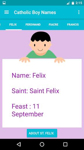 Catholic Baby Names screenshot 3
