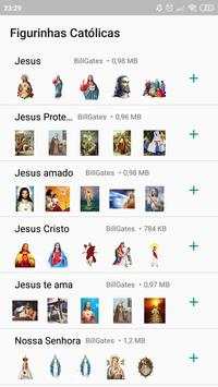 Figurinhas de Jesus, Nossa Senhora para WhatsApp screenshot 1
