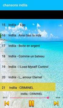 Indila chansons,.. sans internet screenshot 5