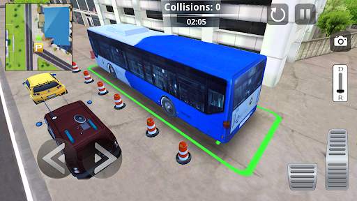 Furious City Bus Parking - Bus Parking Game 2022 screenshot 4
