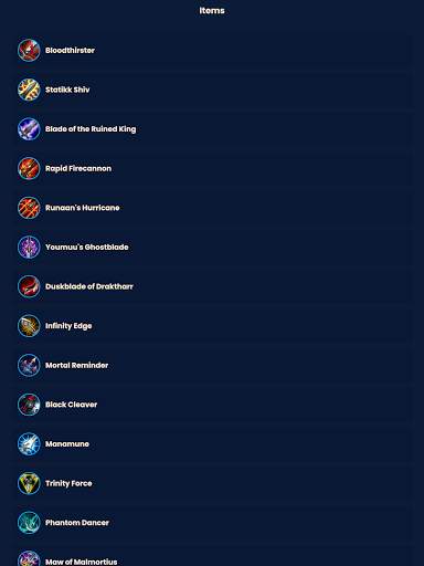 Guide For Lol Mobile Wild Rift screenshot 9