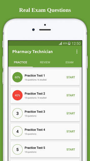 Pharmacy Technician 2018 Exam screenshot 1