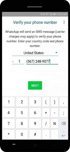 usa number for whatsapp screenshot 2