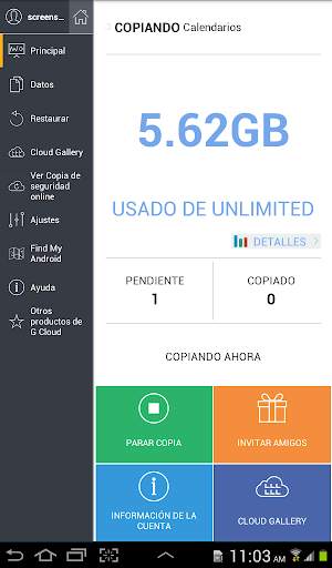 G Cloud Backup screenshot 9