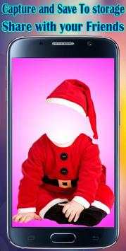 edit de foto do bebê de Santa screenshot 4