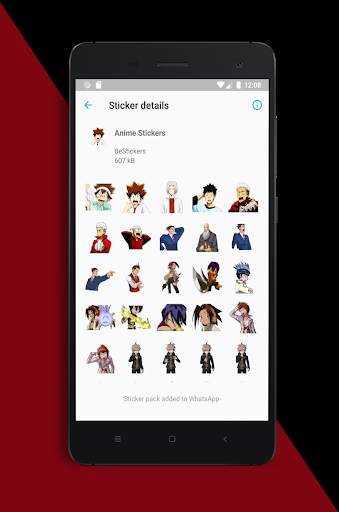 Funny Anime Stickers For WhatsApp (WAStickerApps) screenshot 3