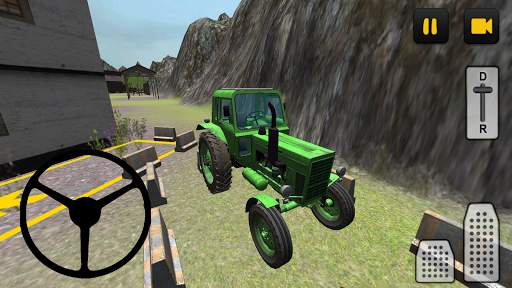 Classic Tractor 3D: Milk screenshot 5