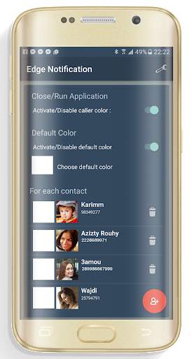 Edge Notification Color caller screenshot 3