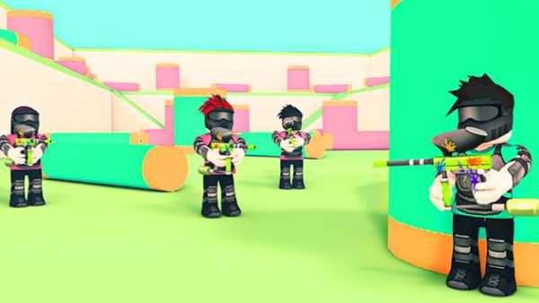 Big Paintball Roblox's Obby World screenshot 2