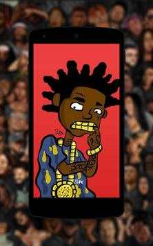 Kodak Black Rapper Wallpaper screenshot 1