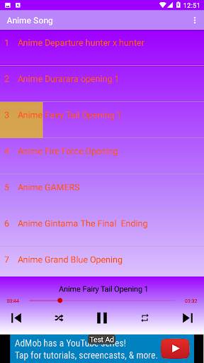 Anime Song screenshot 4