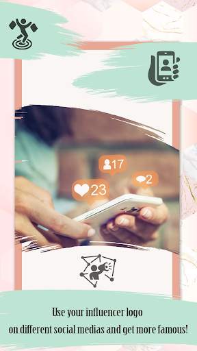 SocialMedia Influencer LogoApp screenshot 3