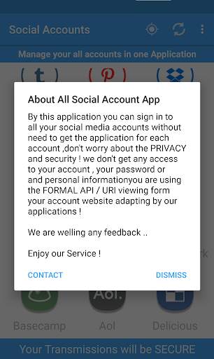 Social Accounts screenshot 6