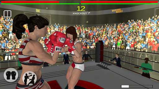Real 3D Women Boxing screenshot 5