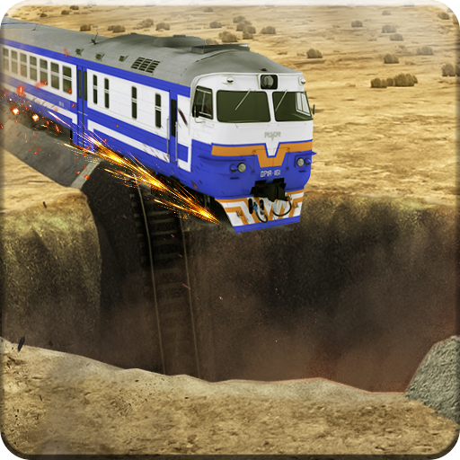 Train Vs Giant Pit Crash Games icon
