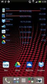 Storage Widget  screenshot 1