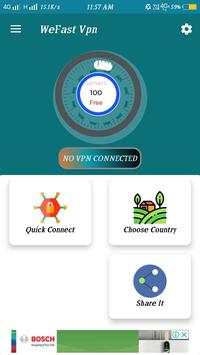 WeFast vpn screenshot 4