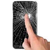 Broken screen prank