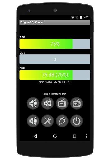 ENIGMA2 SATFINDER screenshot 1