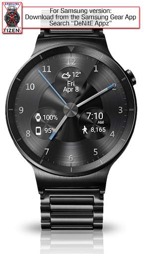 Black Metal HD Watch Face screenshot 7