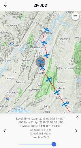 Spidertracks screenshot 2