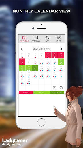 Ladytimer Period Calendar screenshot 6