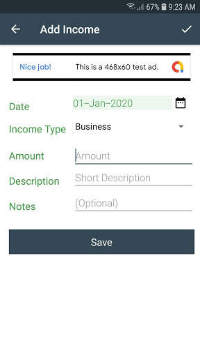 Daily Expense Manager 4 تصوير الشاشة