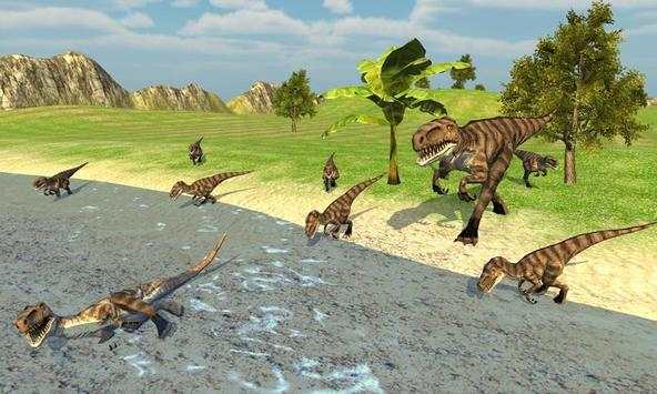 Angry Dino Raptor Simulator screenshot 3
