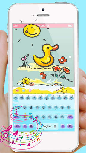 Drops Music Duck Keyboard screenshot 1